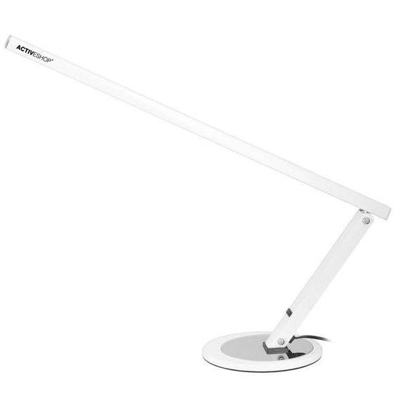 Slim LED-bordslampa 8.4W för naglar & salong - Vit