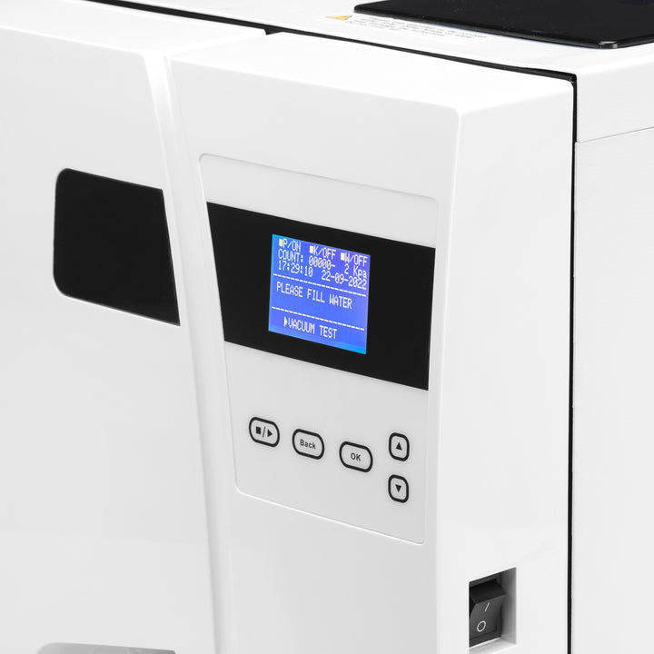 Autoklav Lafomed Premium Line LFSS18AA 18L Klass B med skrivare - bild 5