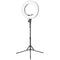 Ring light med stativ 18" 48W - Svart