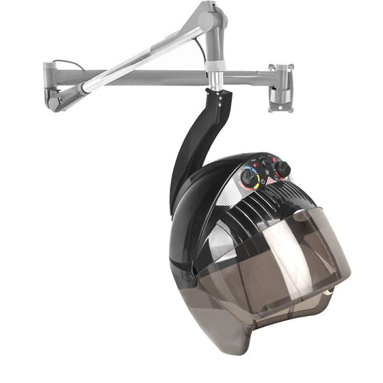 Torkhuv Gabbiano Centurion DVI-303W Ionic med väggarm Svart