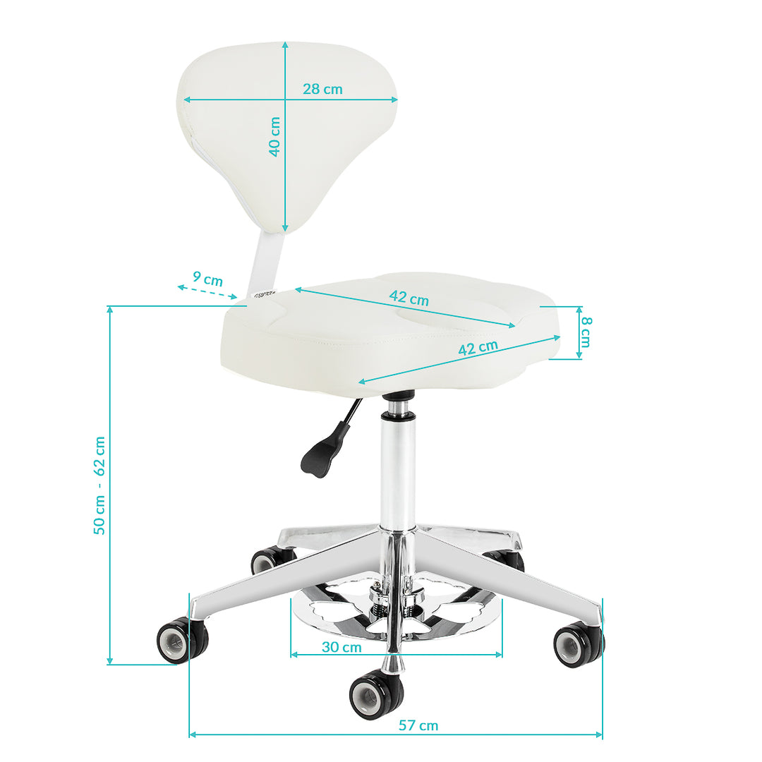 Taburett Azzurro 156F Bump-Up - Vit - bild 10