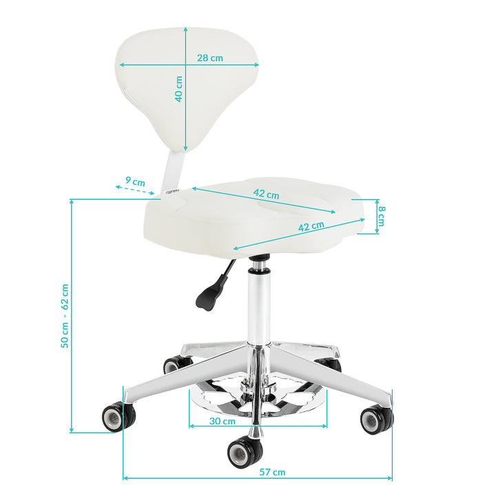 Taburett Azzurro 156F Bump-Up - Vit - bild 10