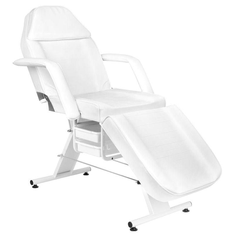Behandlingsstol Basic 202 med Brickor - Vit