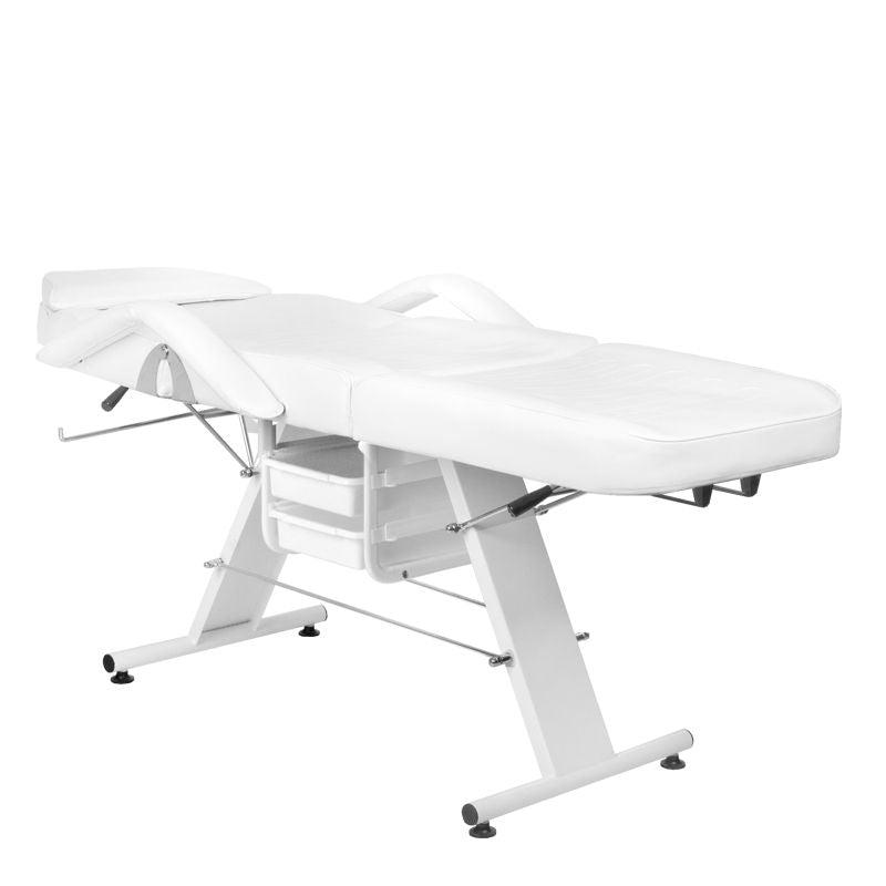 Behandlingsstol Basic 202 med Brickor - Vit - bild 4