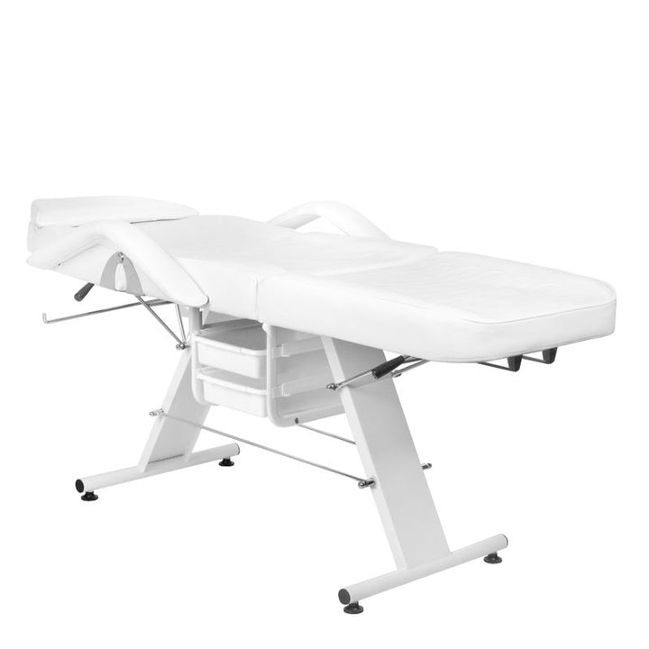 Behandlingsstol Basic 202 med Brickor - Vit - bild 4