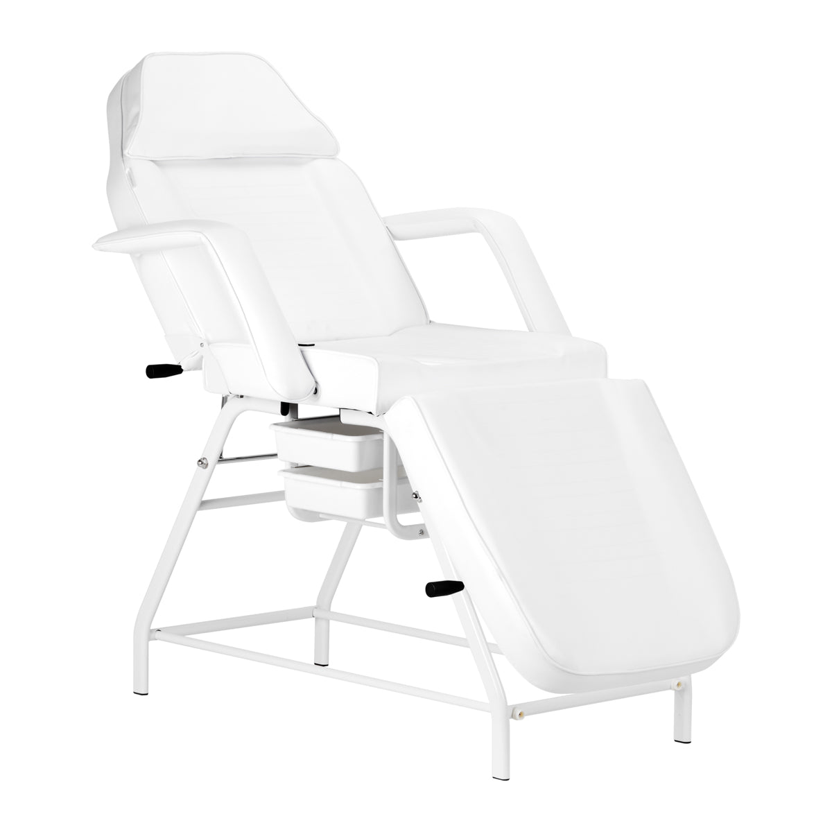 Behandlingsstol 557A med brickor - Vit