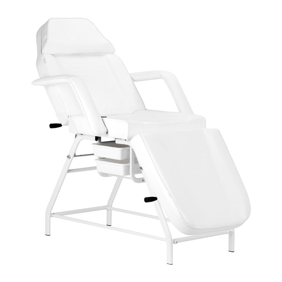 Behandlingsstol 557A med brickor - Vit