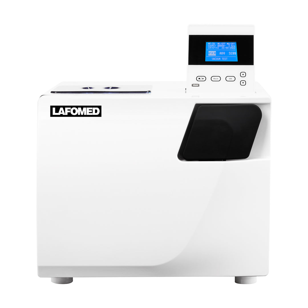 Autoklav Lafomed Compact Line LFSS12AC 12L Klass B med skrivare - bild 3