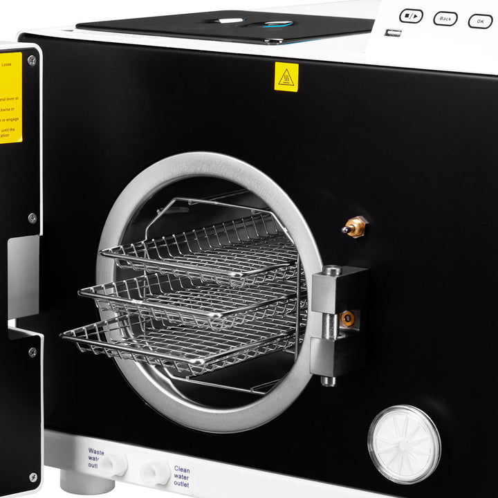 Autoklav Lafomed Compact Line LFSS12AC 12L Klass B med skrivare - bild 9