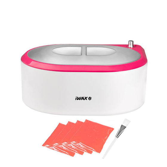 Paraffinbad iWax AM-8009 265W Vit-Röd