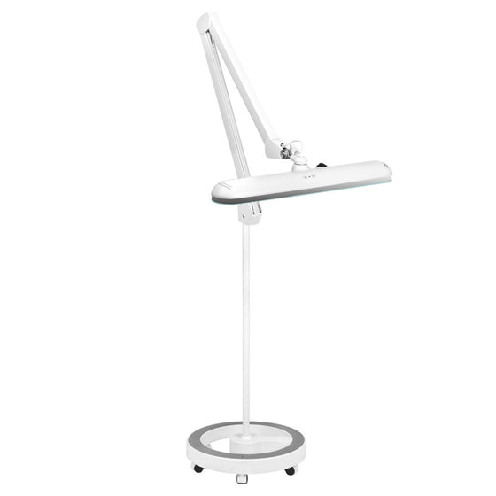 Elegante 801L LED-lampa på stativ, dimbar - Vit