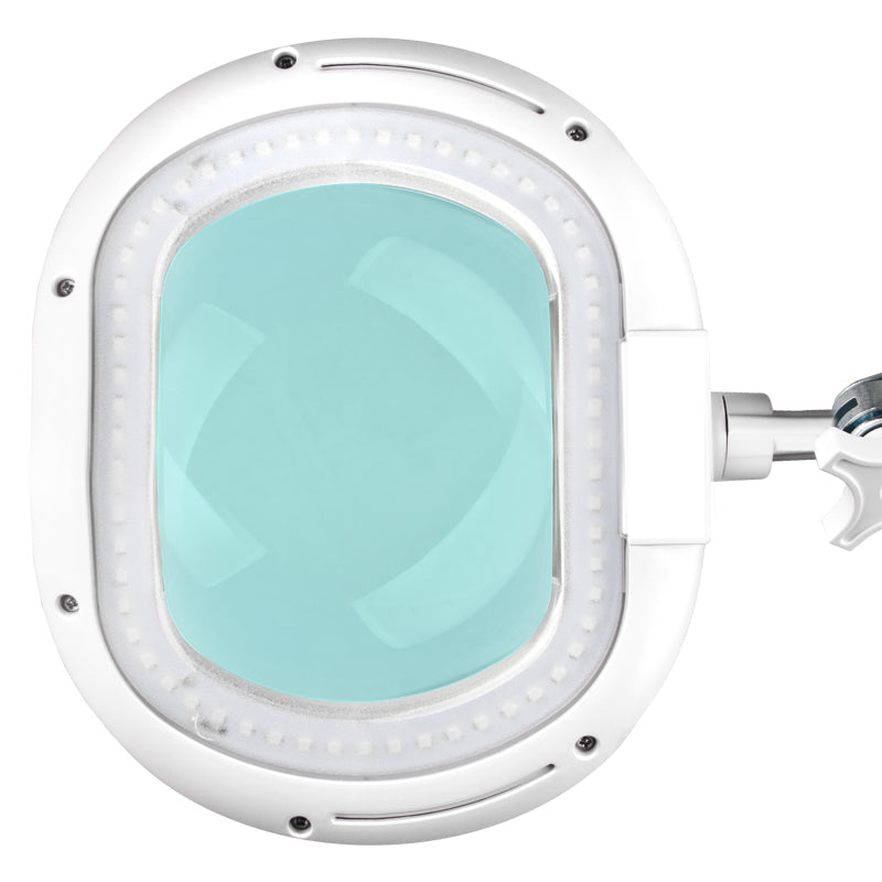 Förstoringslampa LED 5D Elegante 6028 Vit, dimbar, bordsfäste - bild 3