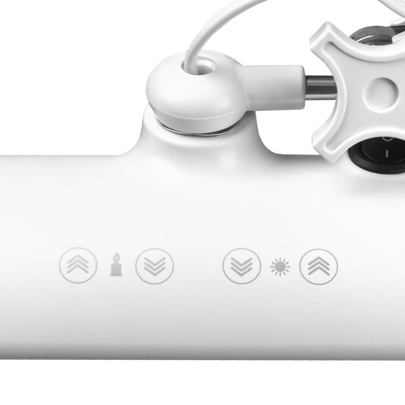 LED-lampa för naglar Elegante 801TL Vit med bordsfäste - bild 6