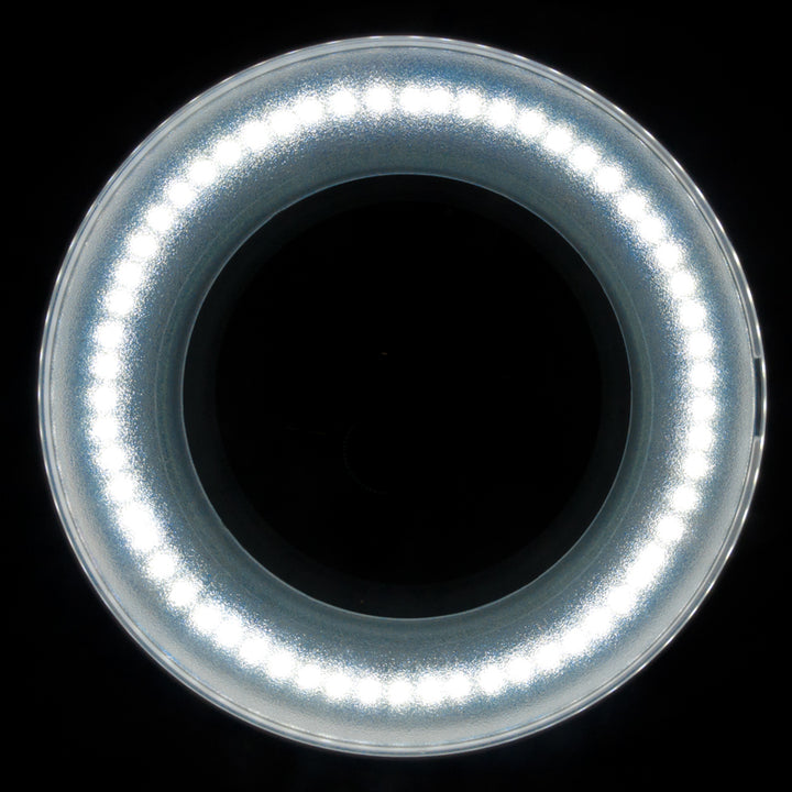 Förstoringslampa på fot LED 5D Elegante 6027 Vit - bild 4