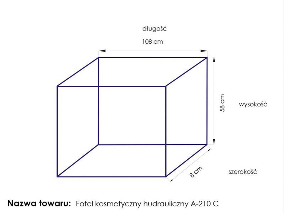 Hydraulisk behandlingsstol A210 Pedi - Grå - bild 8