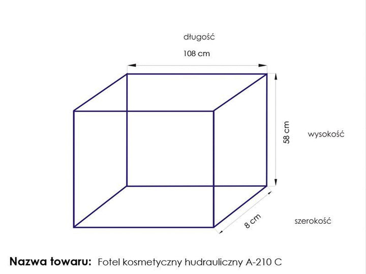Hydraulisk behandlingsstol A210 Pedi - Grå - bild 8