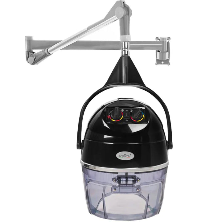 Väggmonterad torkhuv Gabbiano Dual Speed DII-301W - Svart