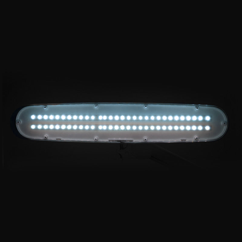 LED-lampa för skönhetssalong Elegante 801L Vit med stativ - bild 5