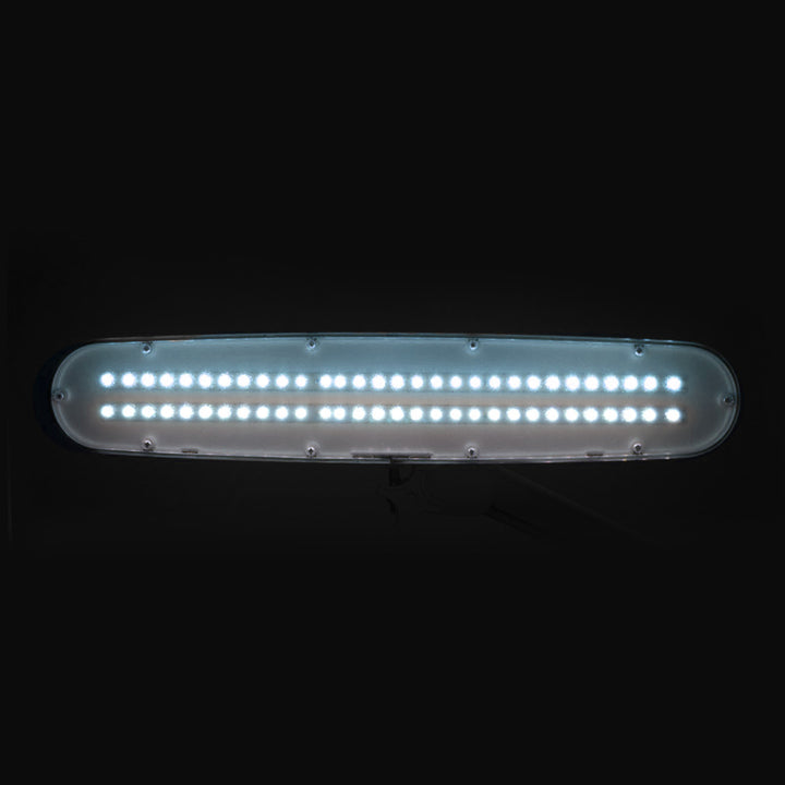 LED-lampa för skönhetssalong Elegante 801L Vit med stativ - bild 5