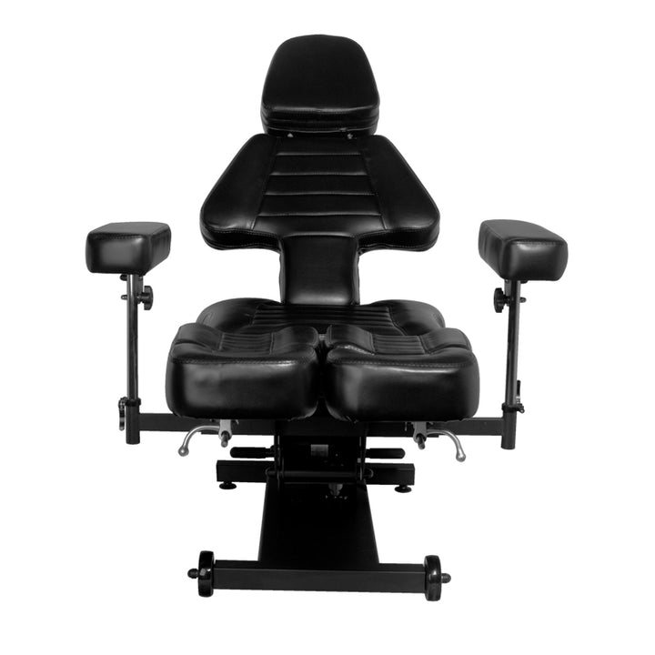 Elektrisk tatueringsstol Pro Ink 606, 2 motorer, Svart - bild 6