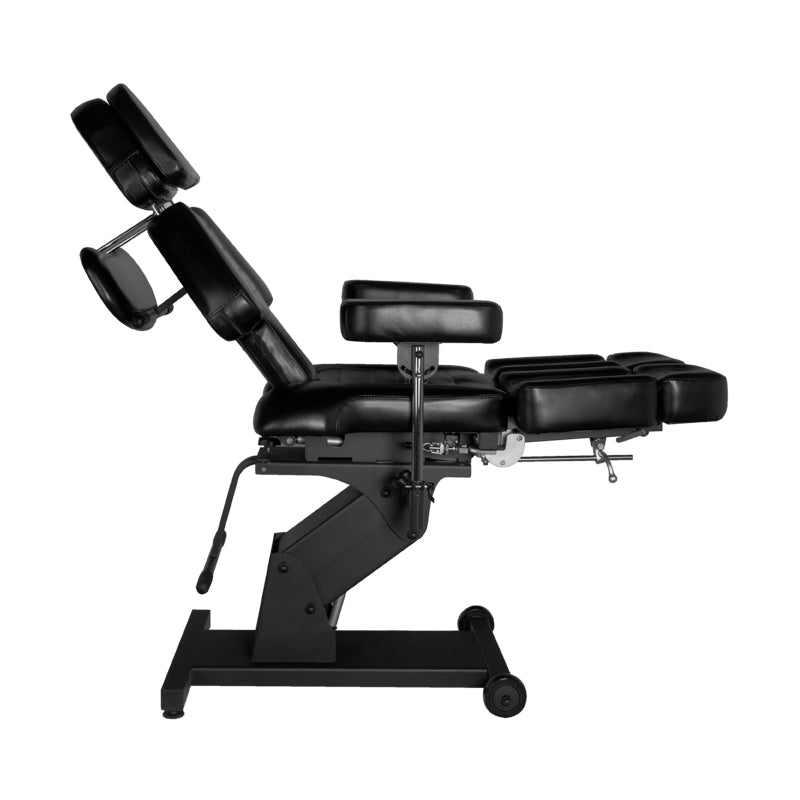 Elektrisk tatueringsstol Pro Ink 606, 2 motorer, Svart - bild 11