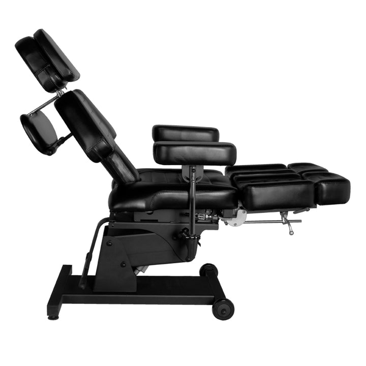 Elektrisk tatueringsstol Pro Ink 606, 2 motorer, Svart - bild 12