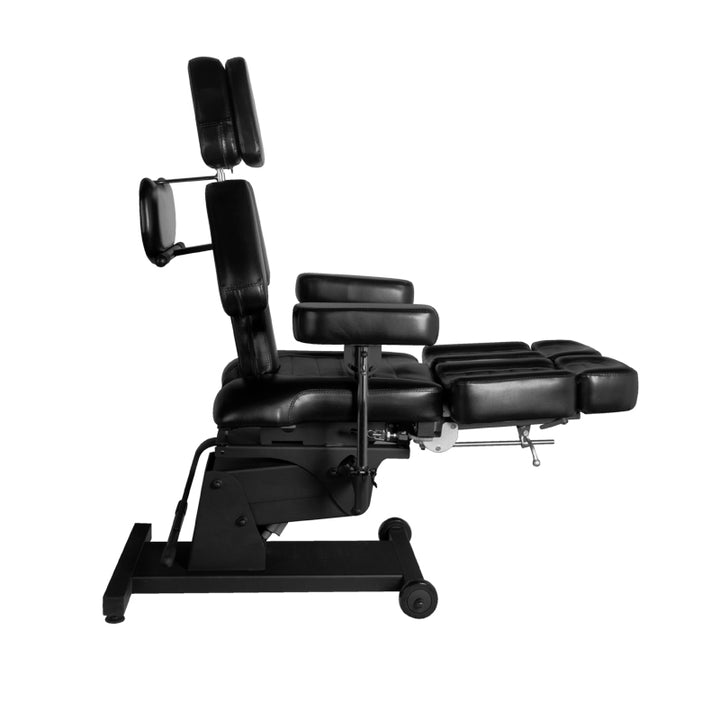 Elektrisk tatueringsstol Pro Ink 606, 2 motorer, Svart - bild 13