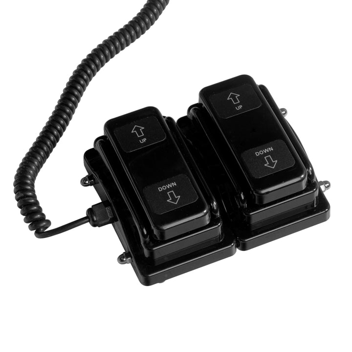 Elektrisk tatueringsstol Pro Ink 606, 2 motorer, Svart - bild 16