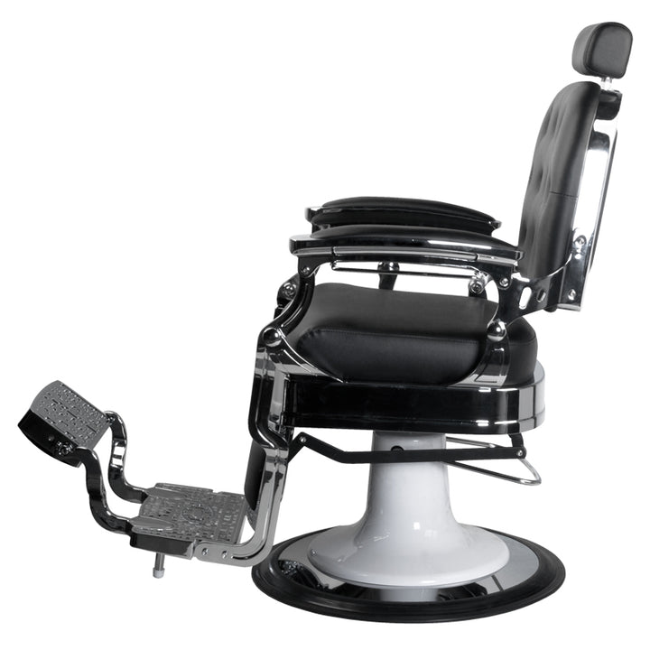 Barberarstol Gabbiano Ernesto - Svart - bild 6