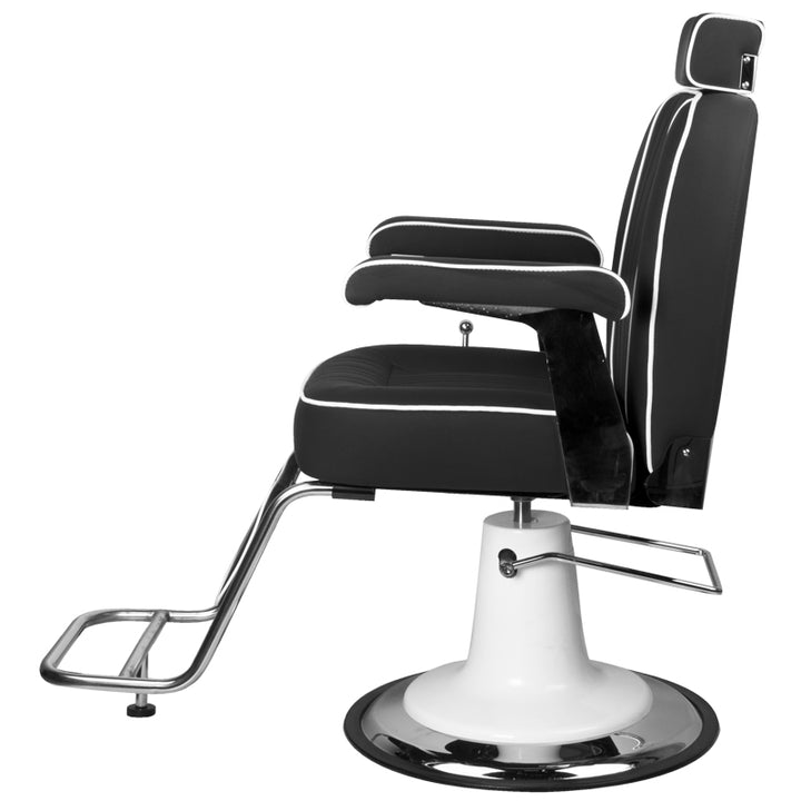 Barberstol Gabbiano Amadeo - Svart - bild 4