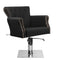 Frisörstol Hair System Ber 8541 - Svart