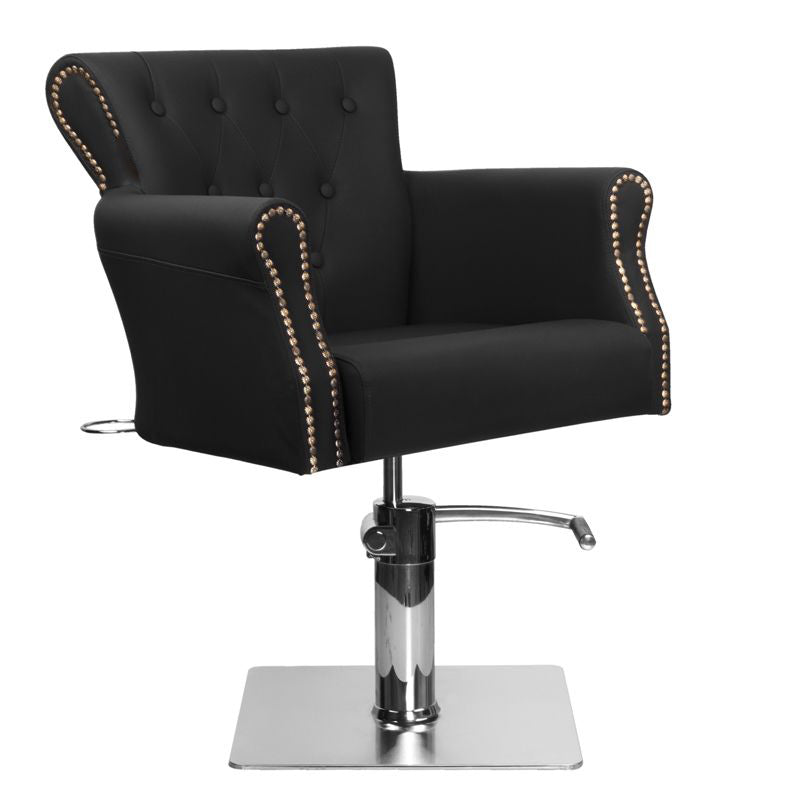 Frisörstol Hair System Ber 8541 - Svart - bild 2