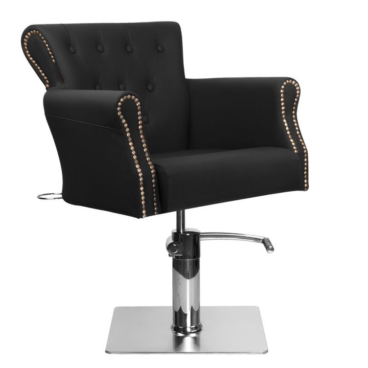 Frisörstol Hair System Ber 8541 - Svart - bild 2