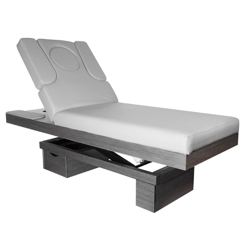 Massagebänk elektrisk Azzurro 815B Grå Uppvärmd