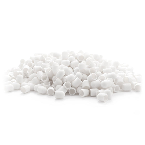 Exo Slipkappa Rund 10 mm Vit Grov till nagelslip - 500-pack