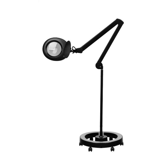 Förstoringslampa LED Elegante 6025 Svart 5D på fot