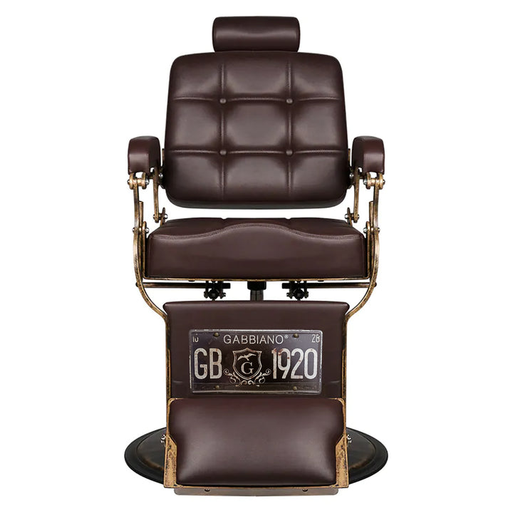 Barberarstol Gabbiano Boss - Brun - bild 2