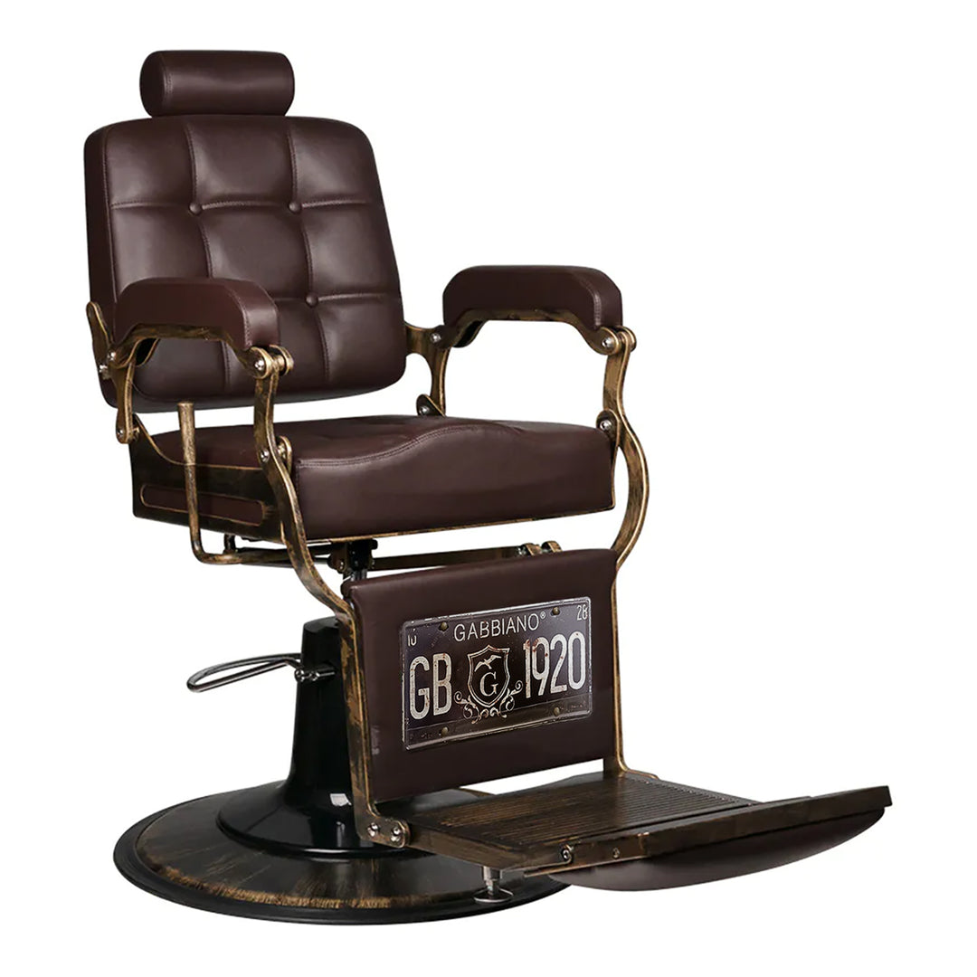 Barberarstol Gabbiano Boss - Brun - bild 6