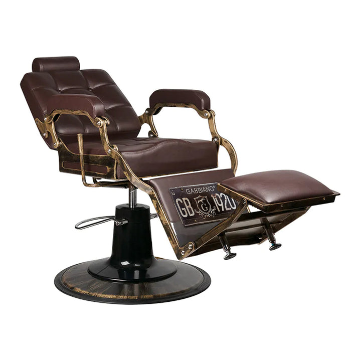 Barberarstol Gabbiano Boss - Brun - bild 7