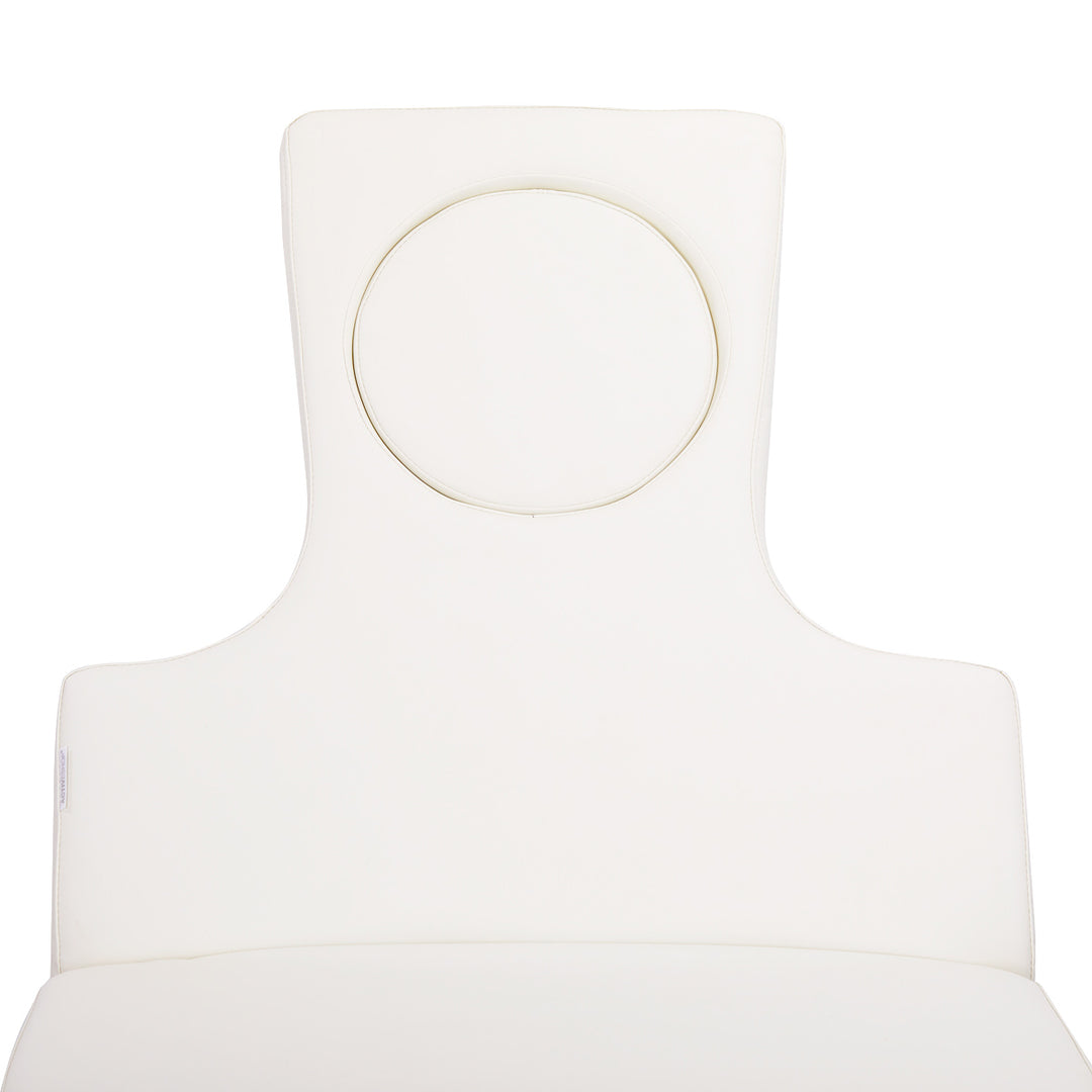 Elektrisk massagebänk med värme Azzurro 815B - Vit - bild 11