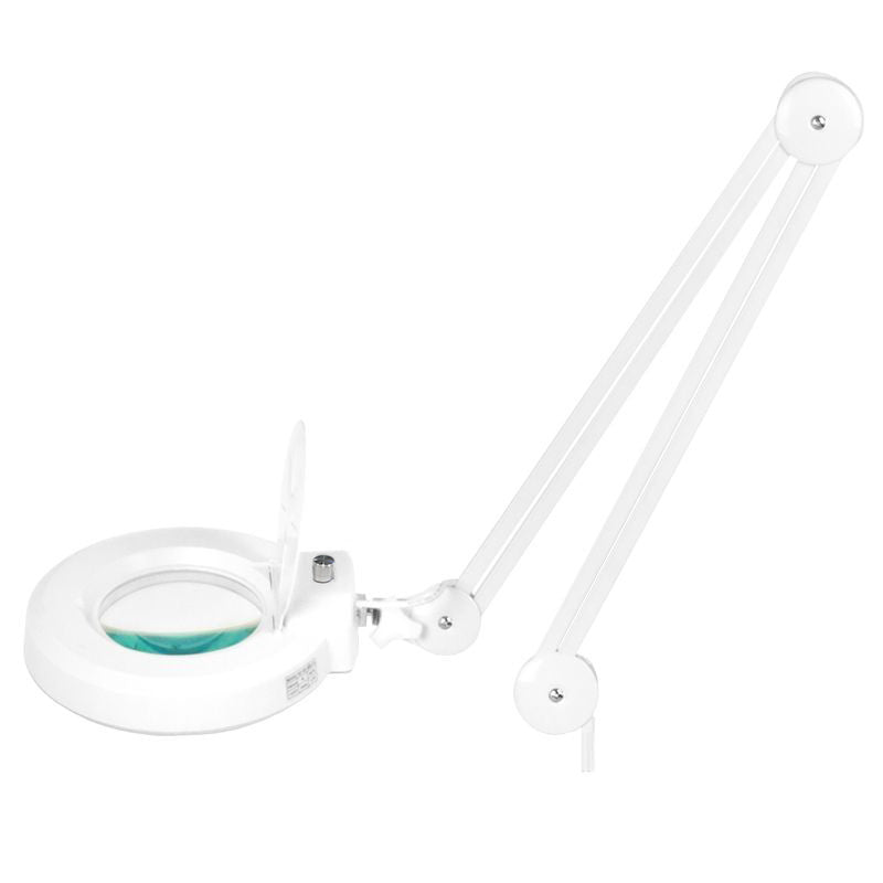 Förstoringslampa LED 5D på fot dimbar S5 Vit - bild 7