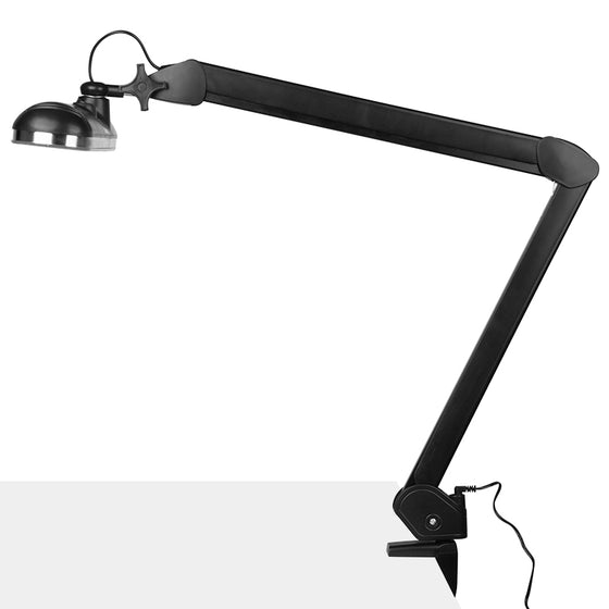LED-lampa Elegante 801S med klämma, svart - Nagellampa bord