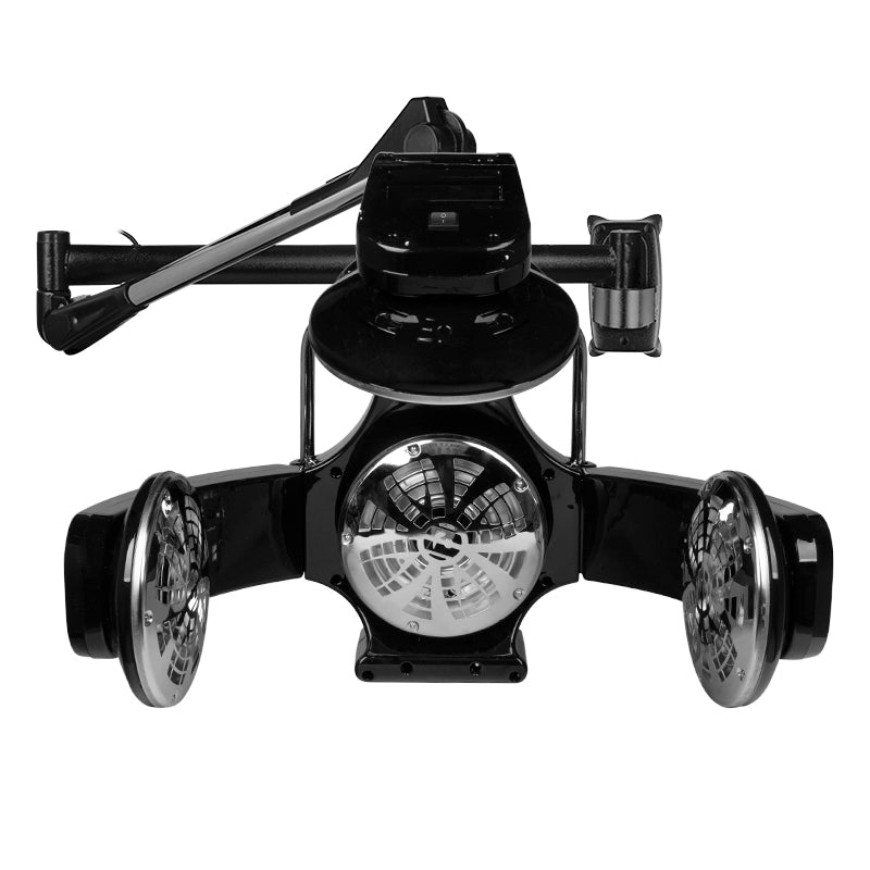 Väggmonterad torkhuv Infrazon Gabbiano 868A Svart