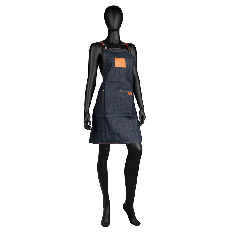 Kappersschort Denim BB-16