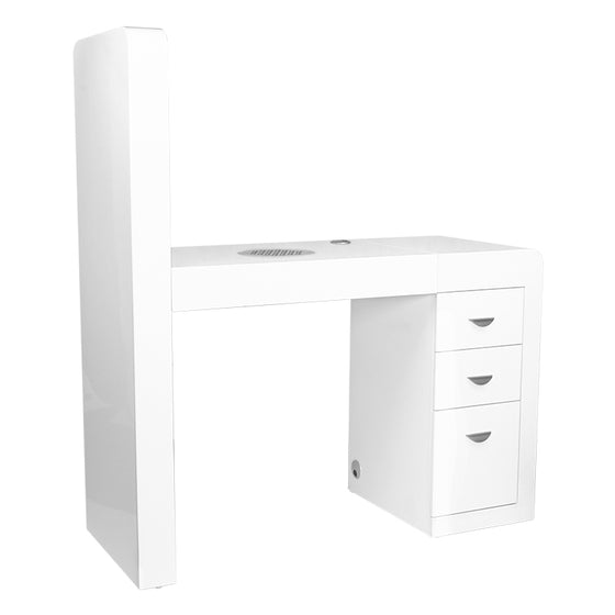 Nagelbord 310 Vit - Vänster