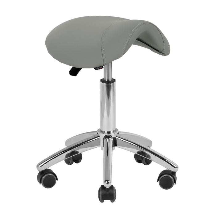 Sadelstol AM-302 Grå - Justerbar Taburett