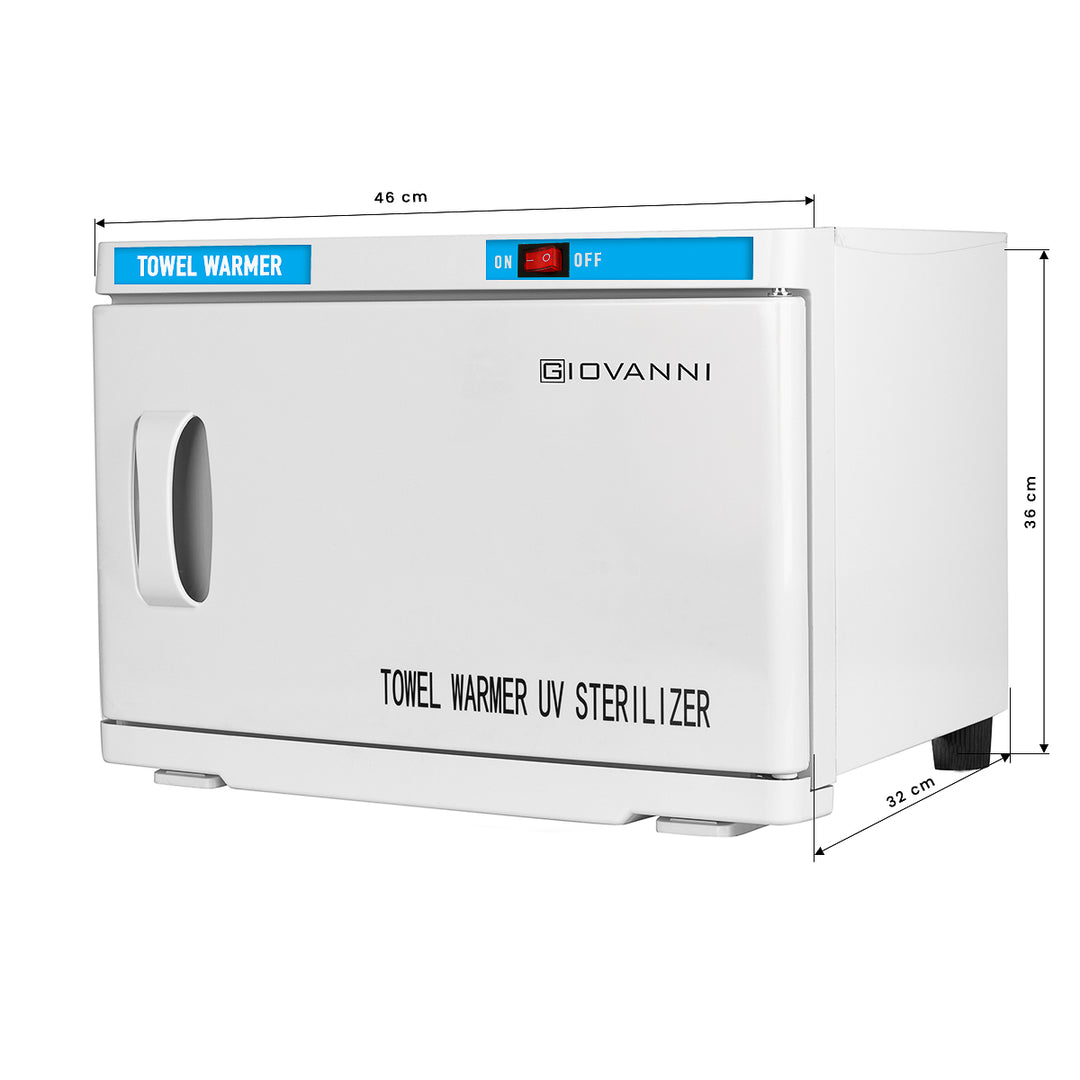 Handduksvärmare med UV-C Sterilisator 16L 200W Vit - bild 4