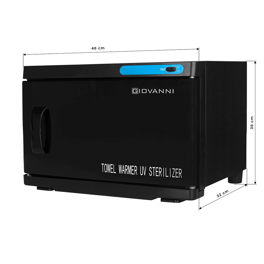 Handduksvärmare med UV-C Sterilisator 16L 200W Svart - bild 4