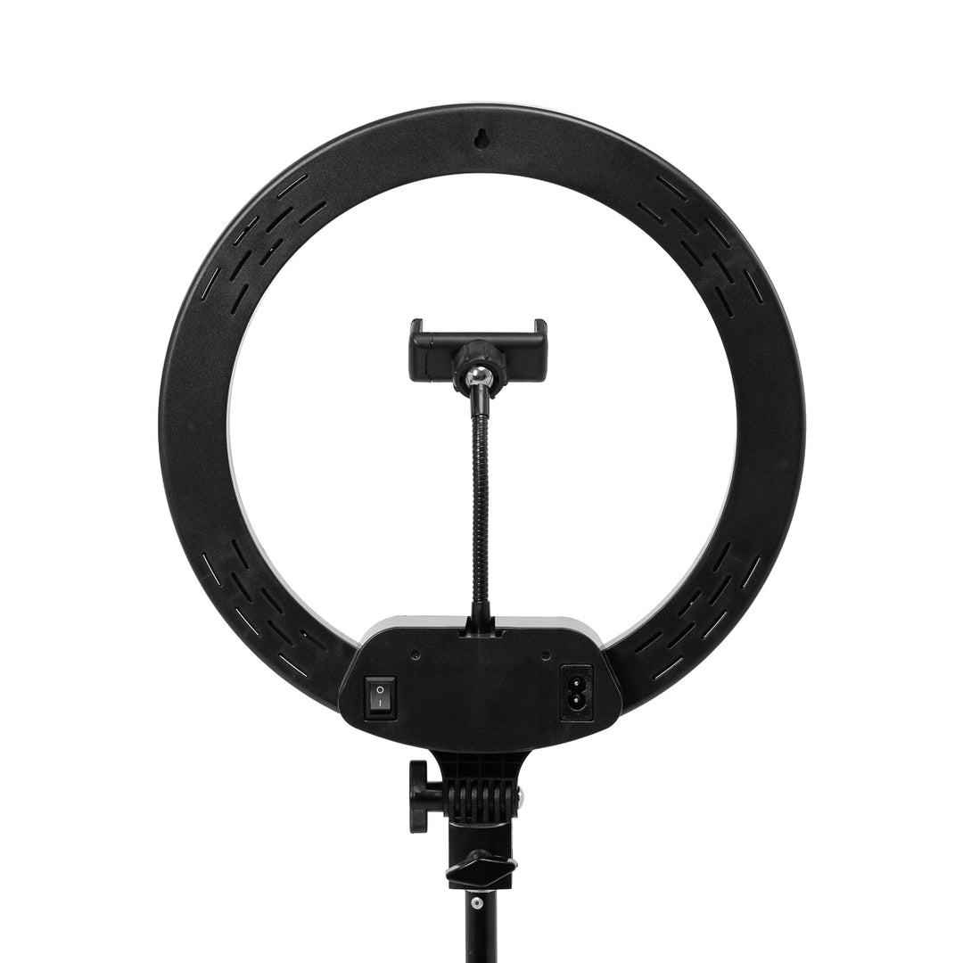 Ring light med stativ 13" 36W Svart - bild 5