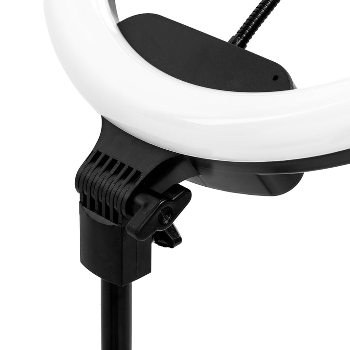Ring light med stativ 13" 36W Svart - bild 9